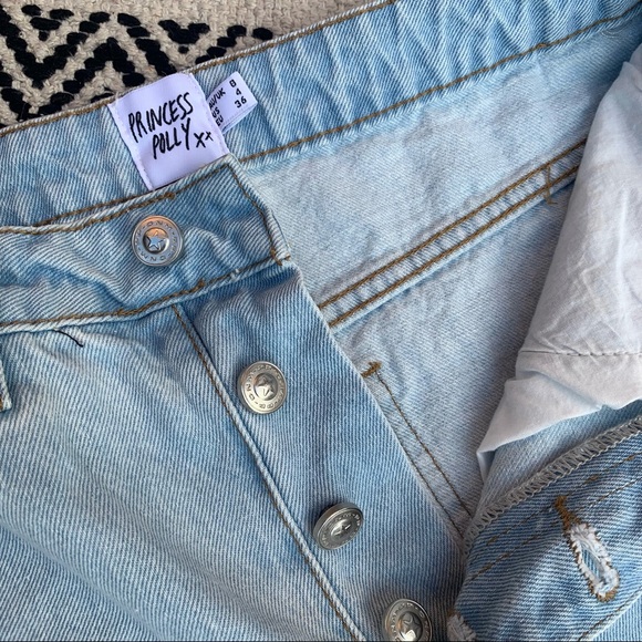 Princess Polly Back To Life High Waisted Jeans size 4 - Picture 7 of 8